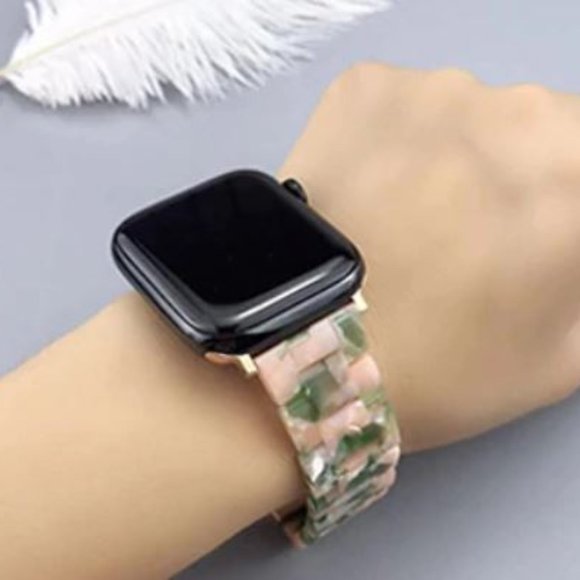 NEW Resin Marble Strap Band for Apple Watch main image 5